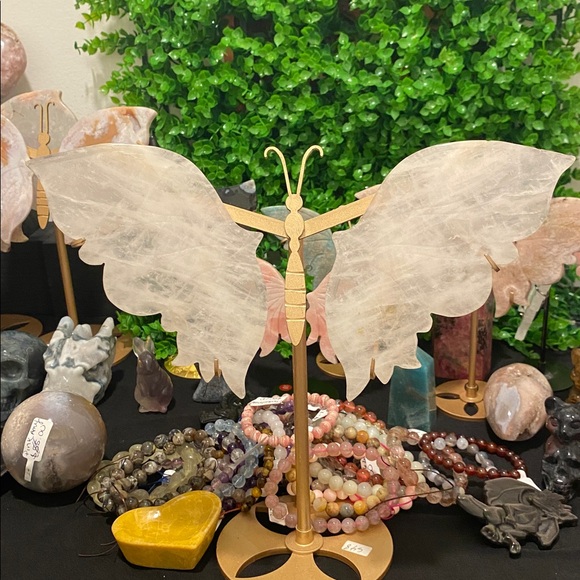 Other - Rose quartz Butterfly Wings